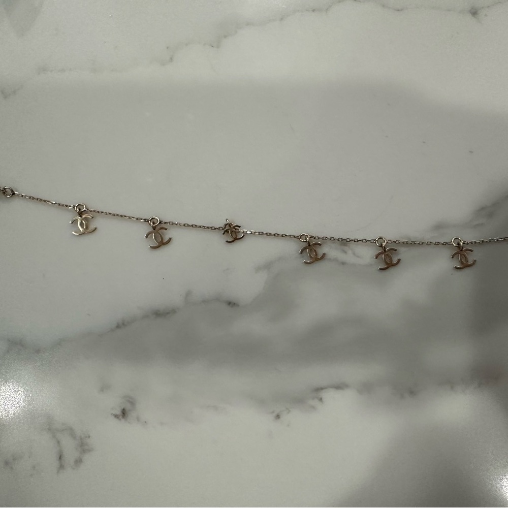 Chanel authentic coco Gold Charm Bracelet